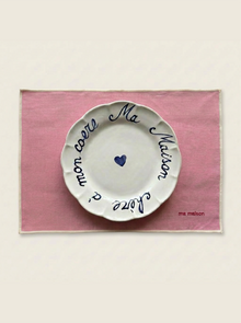 Pink Linen Placemat