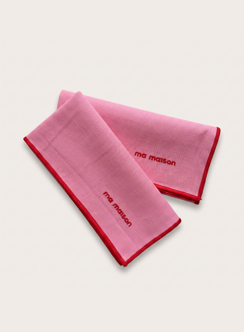 Pink Linen Napkin