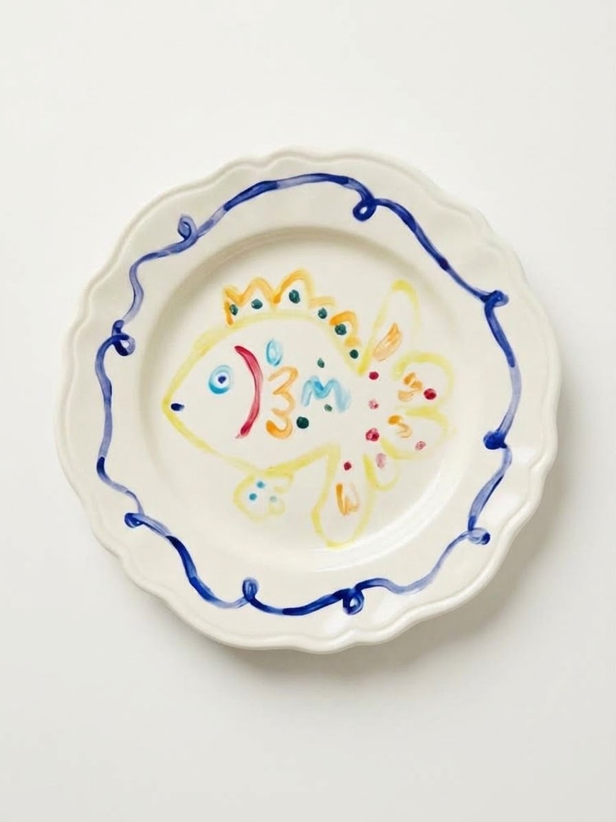 Fish Plate- One of a Kind