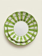 Stripes Plates - Green two sizes