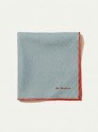Aqua Linen Placemat - Red Finish