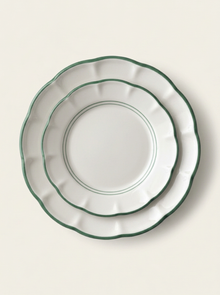 1 Line Plates - Garden Green