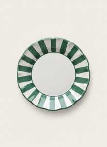 Stripes Plates - Garden Green