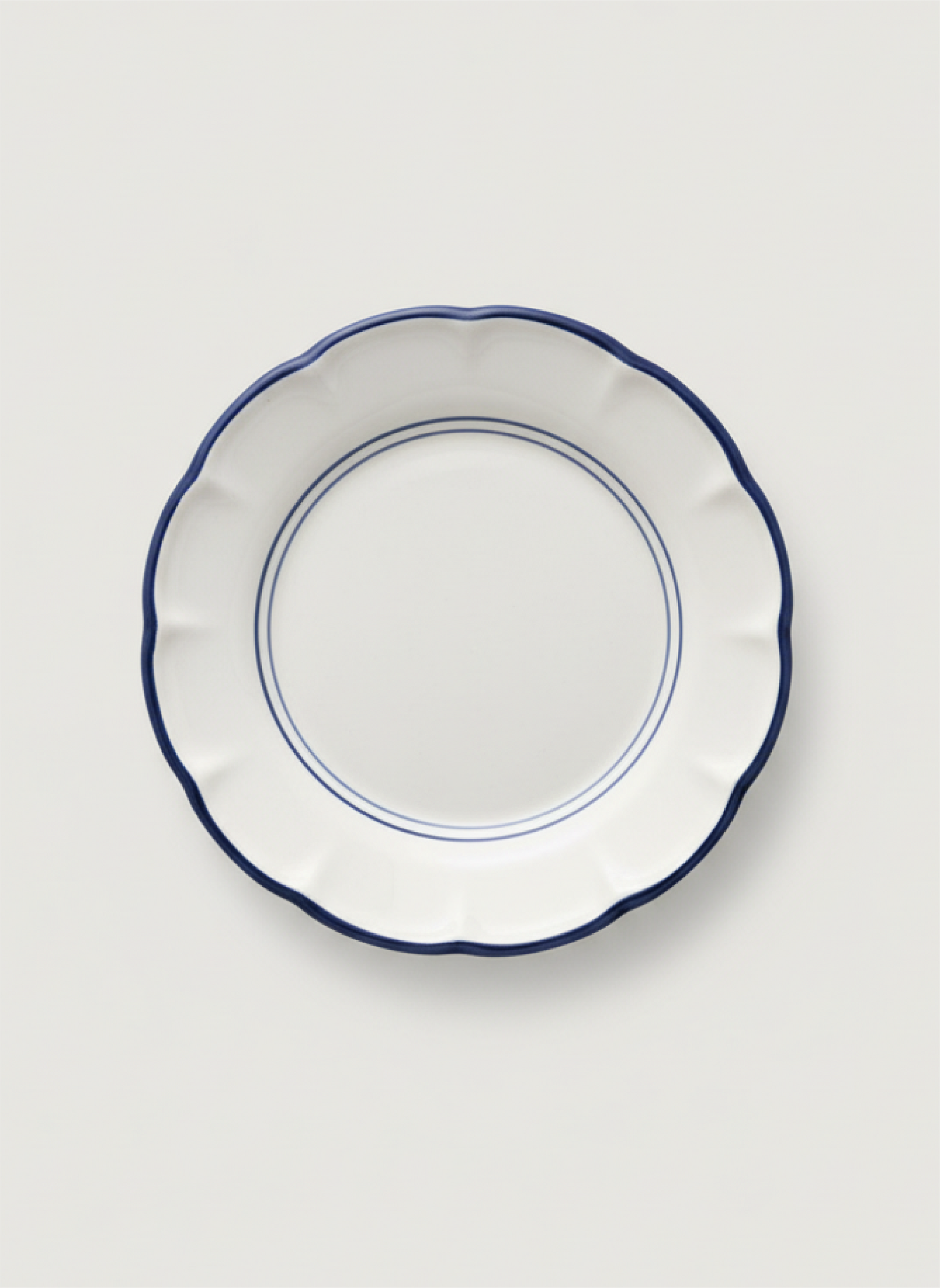 1 Line Plates - Dark Blue