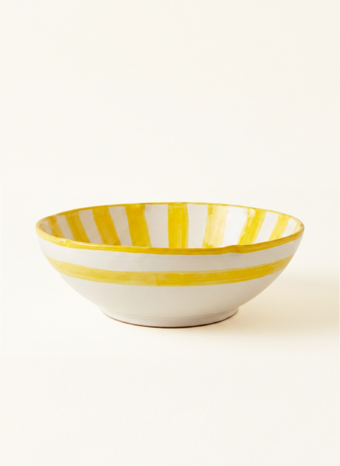 Stripes Bowls - Yellow