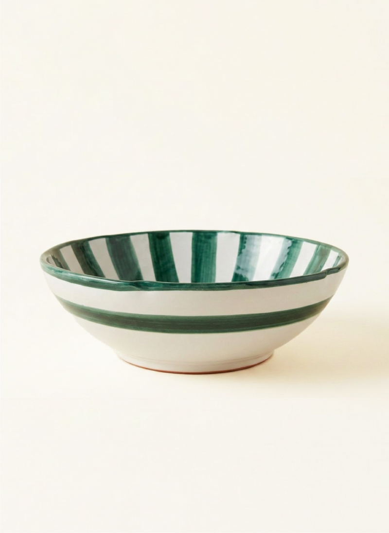 Stripes Bowls - Garden Green