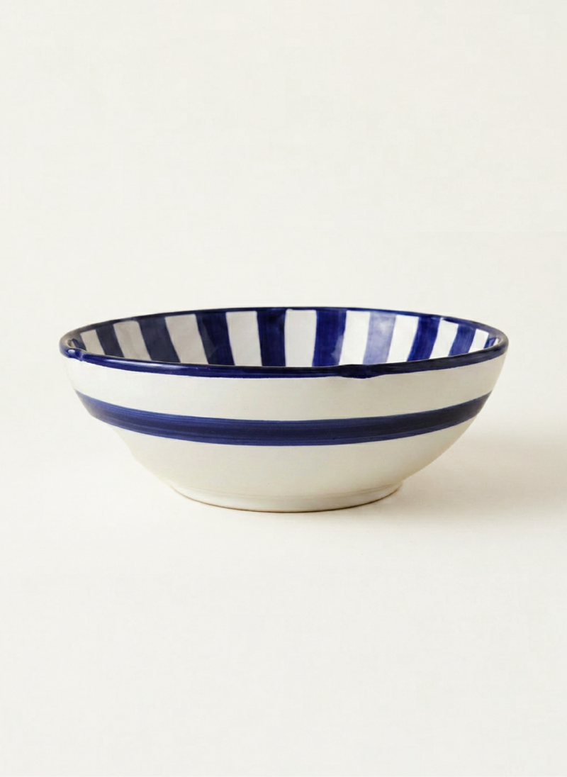 Stripes Bowls - Dark Blue