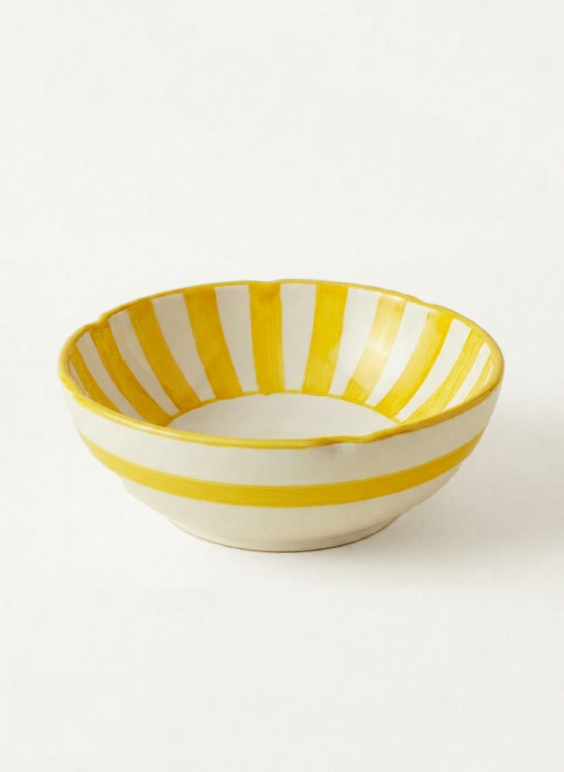 Stripes Bowls - Yellow