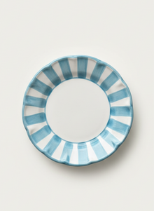 Stripes Plates - Light Blue