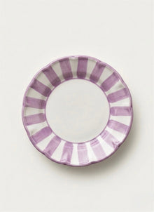 Stripes Plates - Lilac