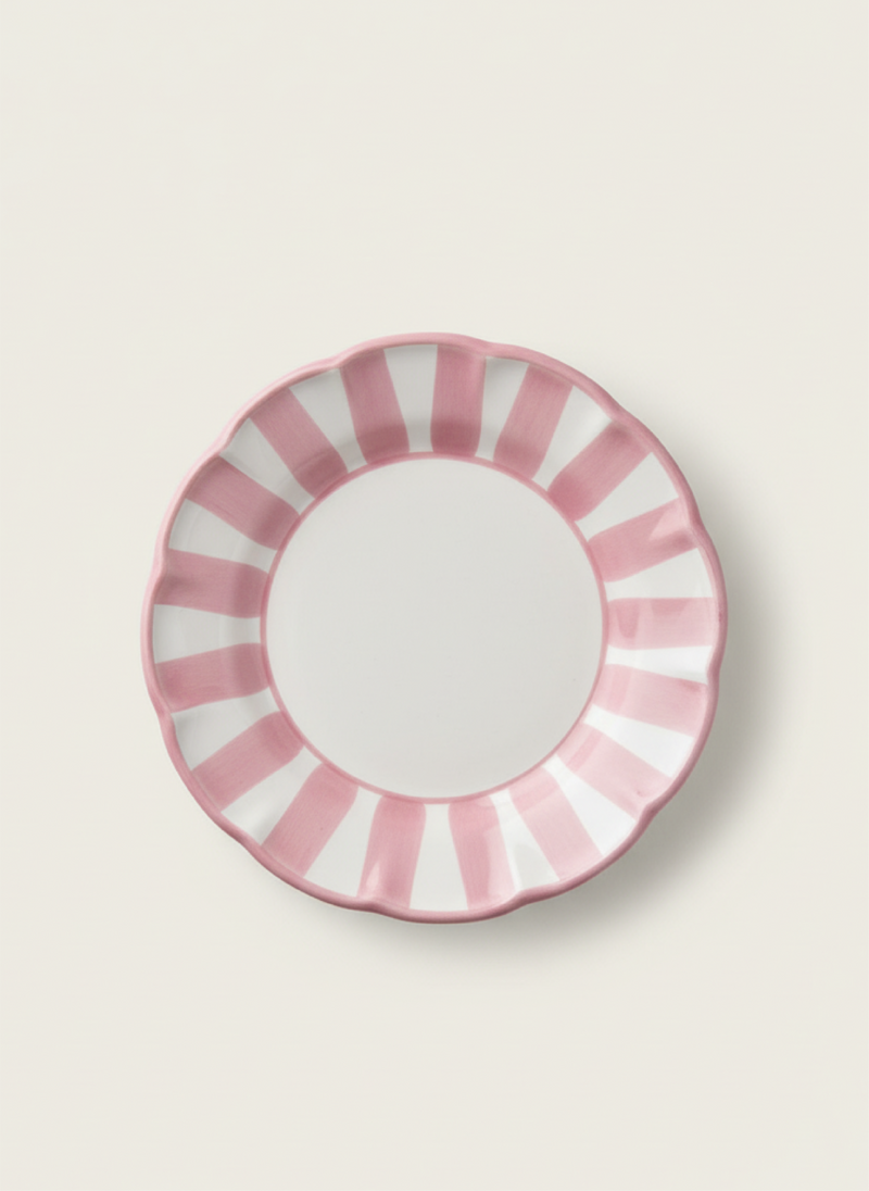 Stripes Plates - Pink
