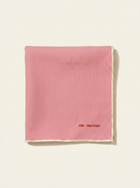 Pink Linen Placemat - Ivory Finish