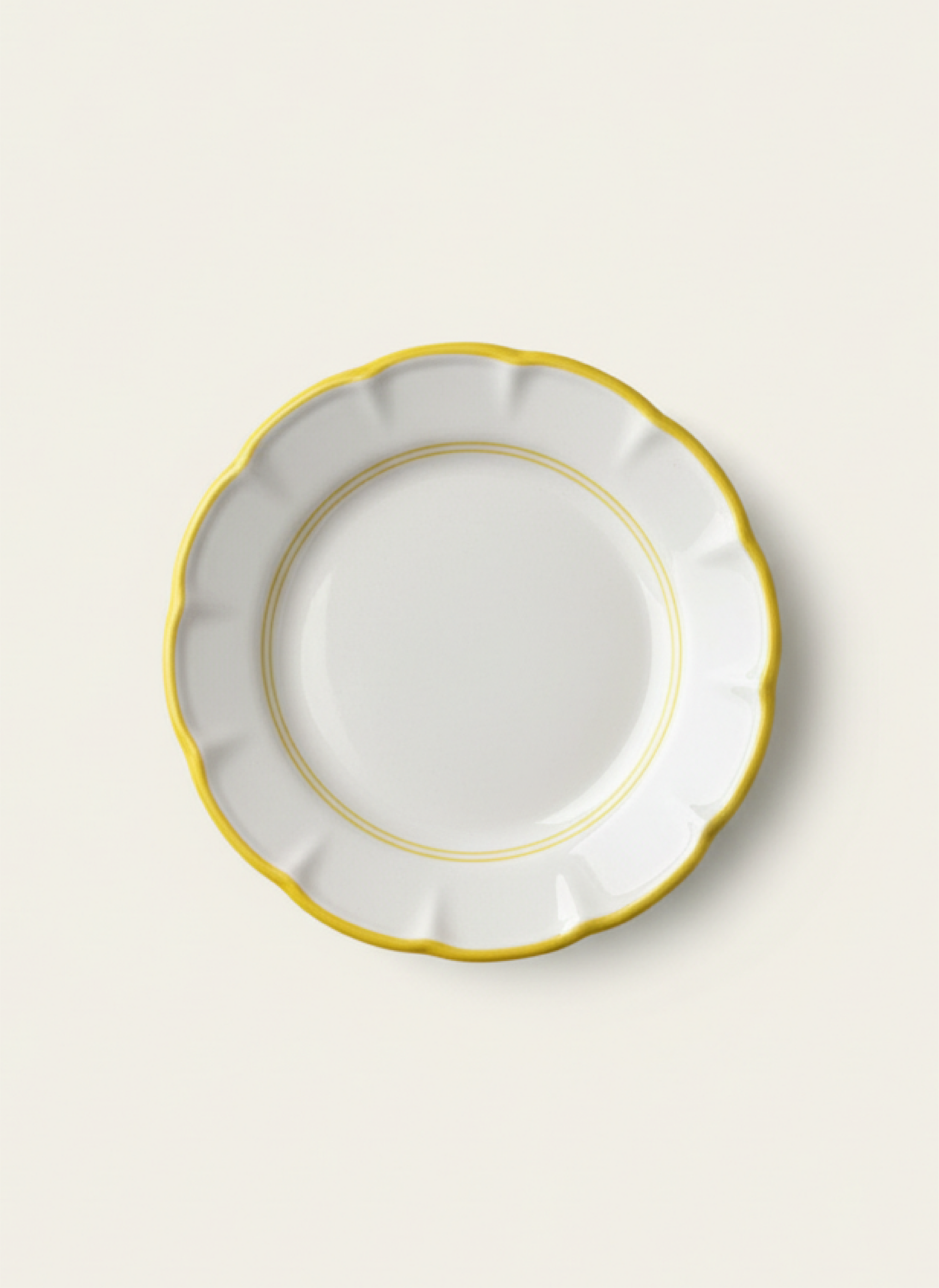 1 Line Plates - Yellow